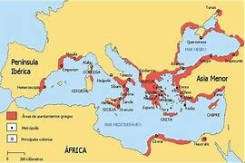Inicio de la colonización griega del Mediterráneo