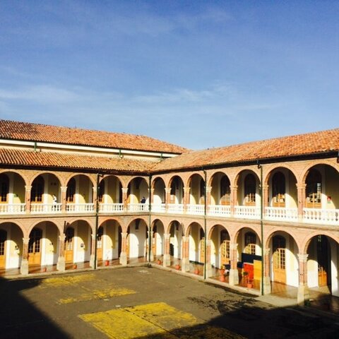 My first day in the school