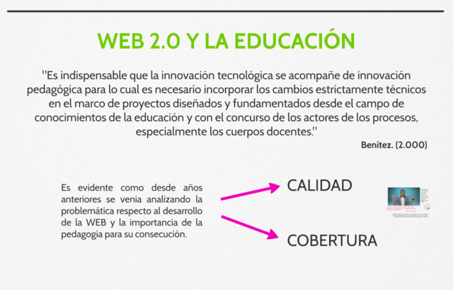 Web 2.0 y la Educación