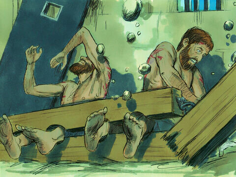 Paul and Silas in Prison