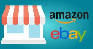 Inicio de Amazon e eBay
