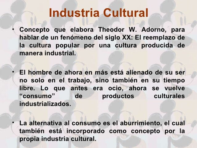 INDUSTRIA CULTURAL