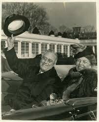 Franklin Roosevelt inaugurated