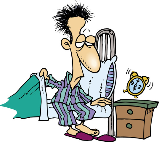 A las 6:15 de la mañana me levanto!