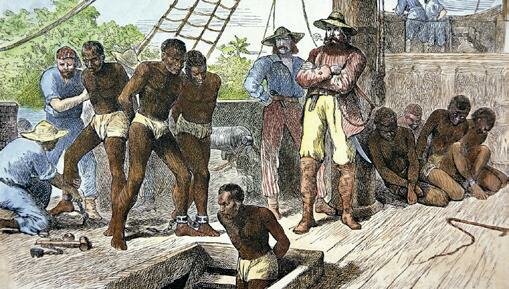 Los negros africanos.