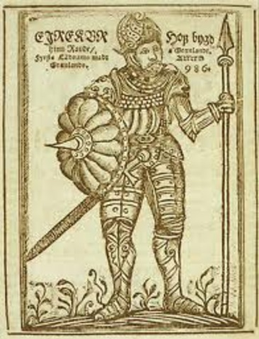 A Norweagian Viking Gunnbjorn Ulfsson discovers Greenland.