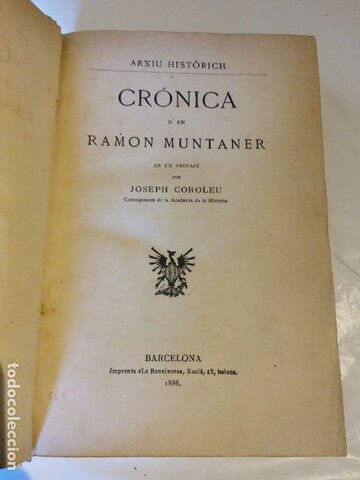 Crònica de Ramon Muntaner