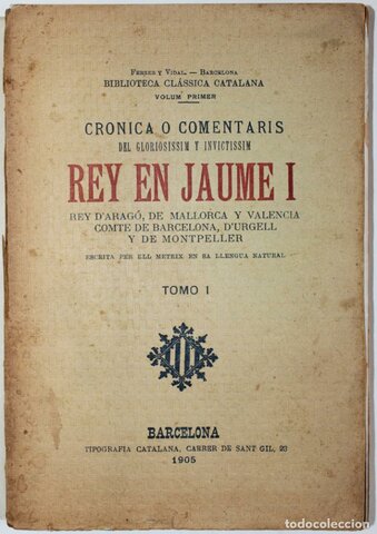 Crònica de Jaume I o llibre dels feits