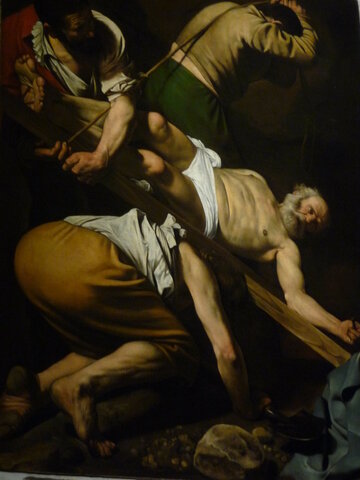 Crucifixión de San Pedro