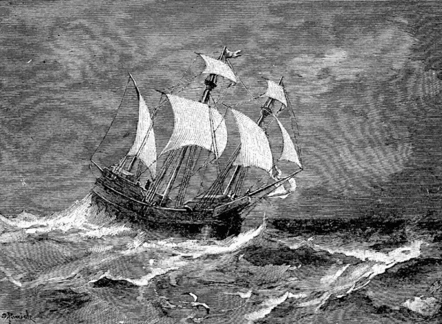 130 ships  set out for england