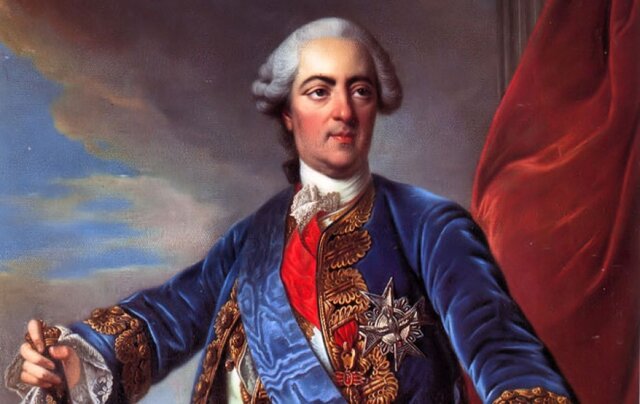 Retrato de Luis XV (Rococó)