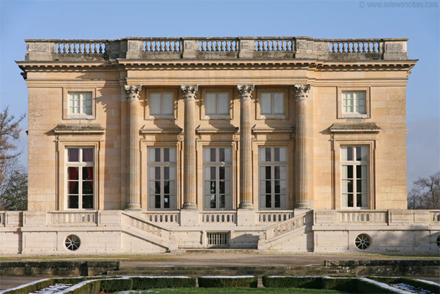 Petit Trianon. Palacio de Versalles (Rococó)