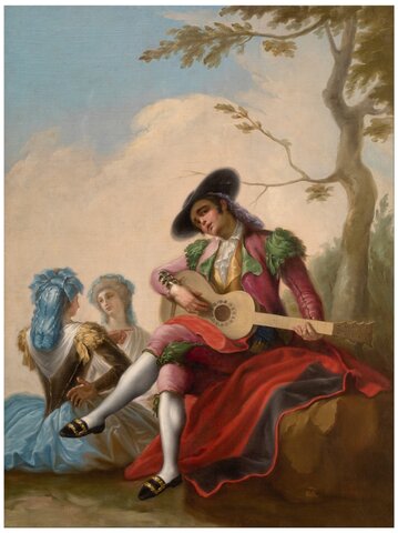 El majo de la guitarra (Rococó)