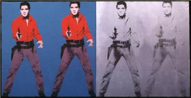 Elvis in Andy Warhol