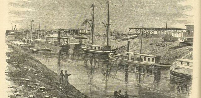 Se abre el canal de Suez