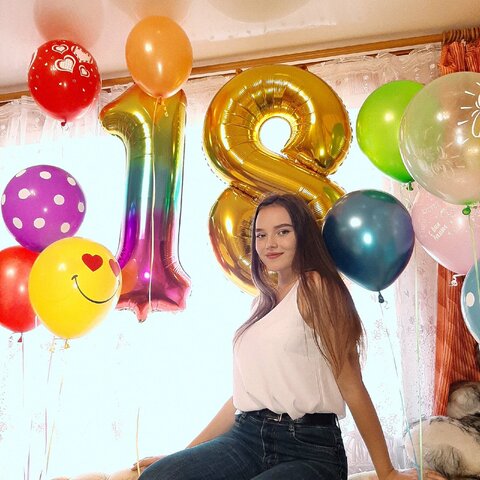 Мой 18-тый День Рождения.