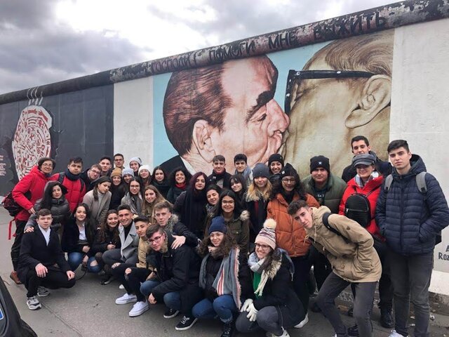 Los alumnos de 2º de Bachillerato visitan Berlín en su viaje de fin de estudios