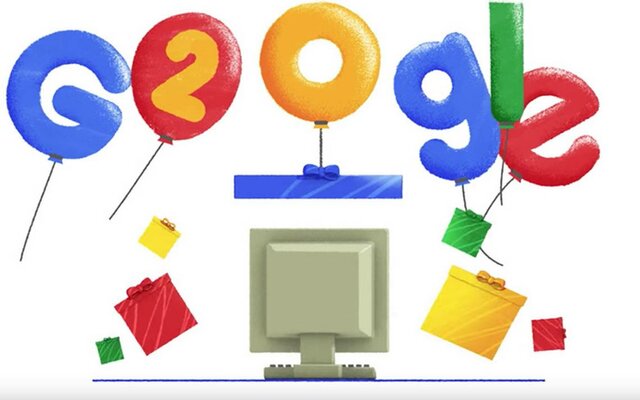 Aniversario de google
