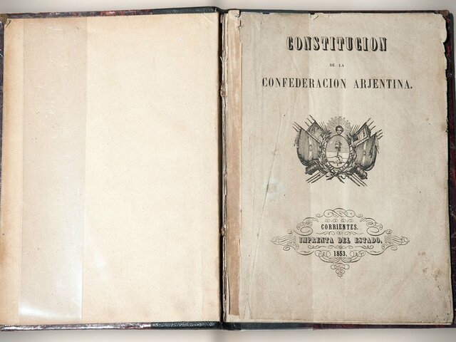 ARGENTINA: Creation of the National Constitution of Argentina