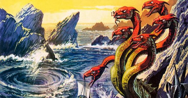 Η Σκύλλα και η Χάριβδη