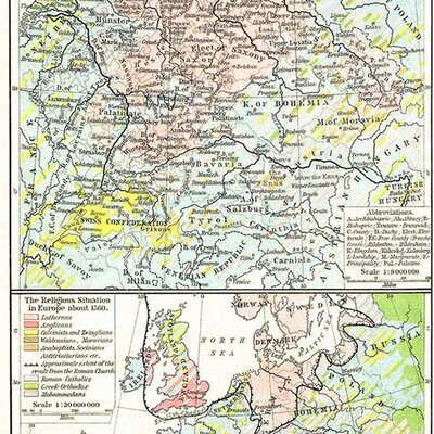 Timeline: Reforma Protestante y Contrareforma Catolica