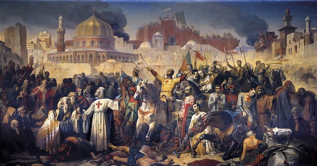 La primera cruzada toma Jerusalén