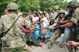 El ejercito mexicano contra el pueblo y las injusticias