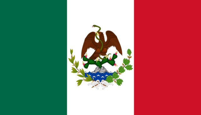 Bandera de la República Central Mexicana (1835-1846)