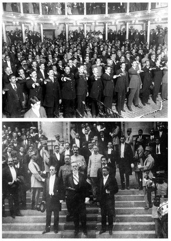 Constitución Política de los Estados Unidos Mexicanos de 1917.