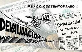 Devaluación del peso mexicano