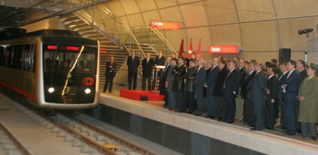 2. linearen inaugurazioa