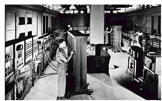 La primera máquina completamente electrónica.