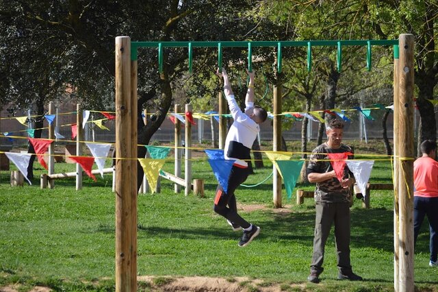 Se hace el día del centro en el parque de las mercedes.