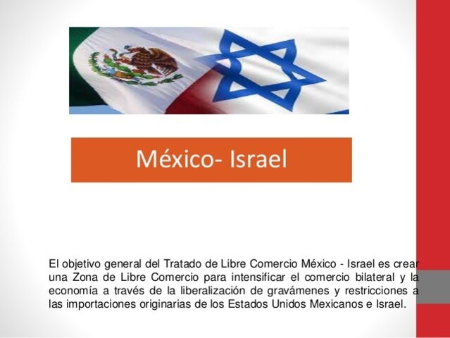 Tratado de Libre comercio México - Israel