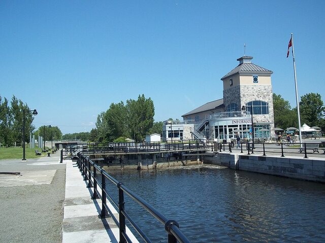 inauguration du canal de lachine