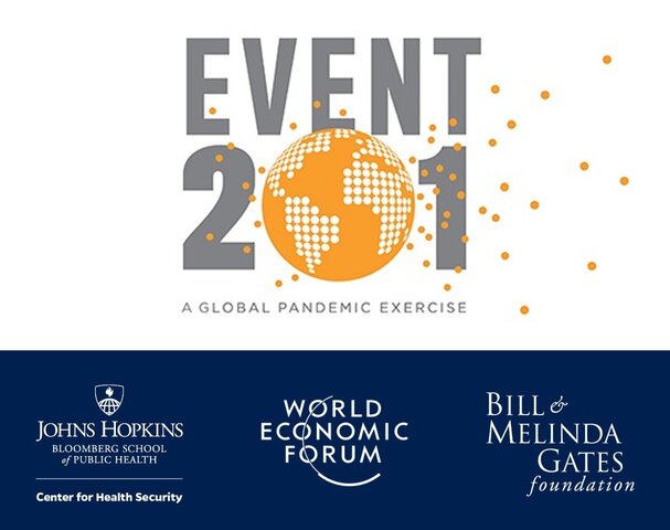 The Johns Hopkins Center for Health Security in partnership with the World Economic Forum and the Bill and Melinda Gates Foundation hosted Event 201, a high-level pandemic exercise, in New York, NY.