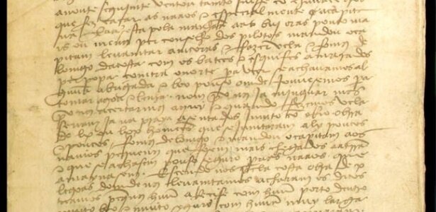 Exemplo: textos escritos a mano