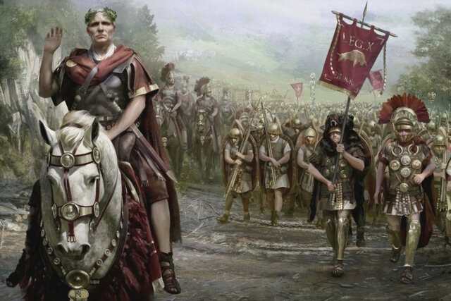 Julio César culmina los años de conquista de la&nbsp;Galia