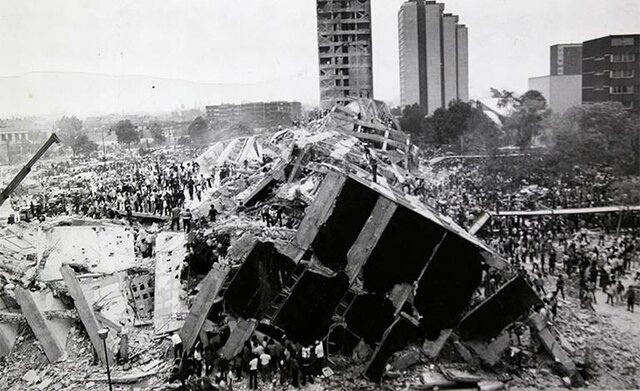 Sismo de 8.1º escala de Ritcher en Ciudad de México