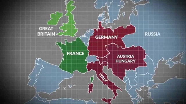 Alliances cause multiple countries to get involved in the War