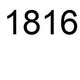 X 1816