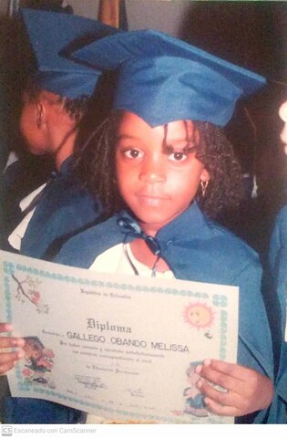 My kindergarten graduation.