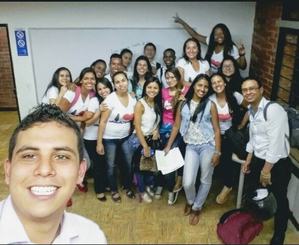 My first semester at the University.