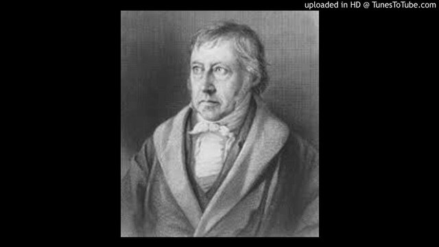 FRIEDRICH HEGEL: (1770 – 1831) d.c.