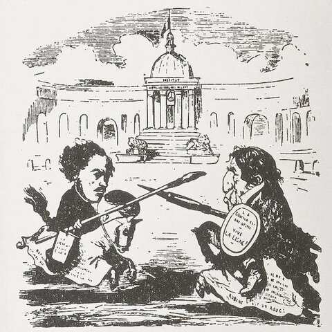 Conflicto Ingres-Delacroix