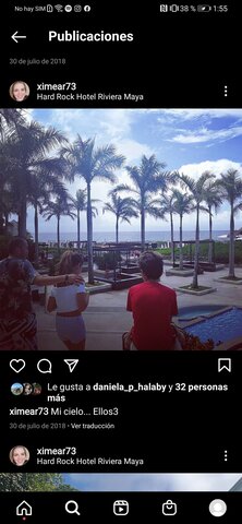 Je suis allé en vacances avec ma famille à Cancun.