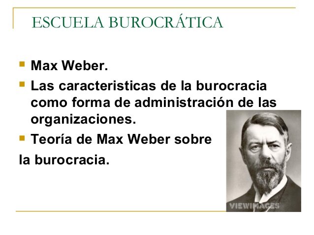 ESCUELA BUROCRATICA