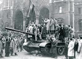 Hungarian revolt against the Warsaw Pact is quickly suppressed.