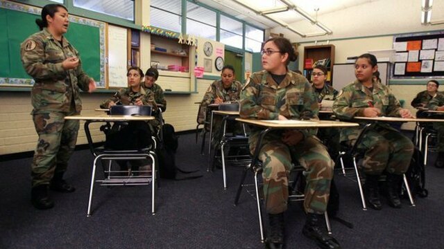 Westley Moore was forced to go to military school