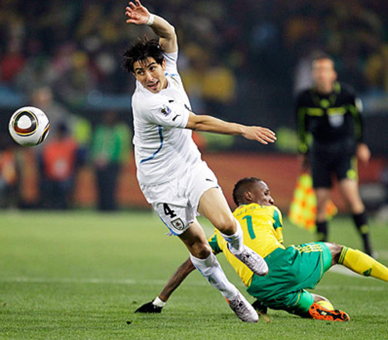 Uruguay (3) - Sudáfrica (0)